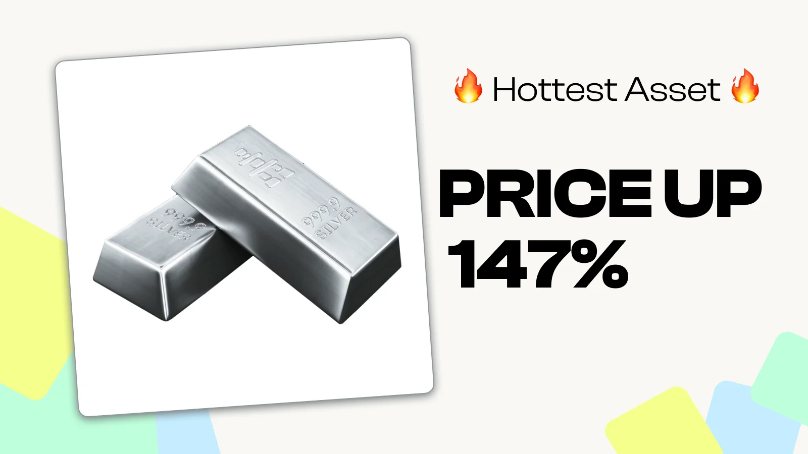 $500 in Actual Silver 💍