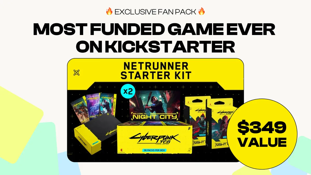 Cyberpunk TCG EXCLUSIVE Netrunner Kit 🃏