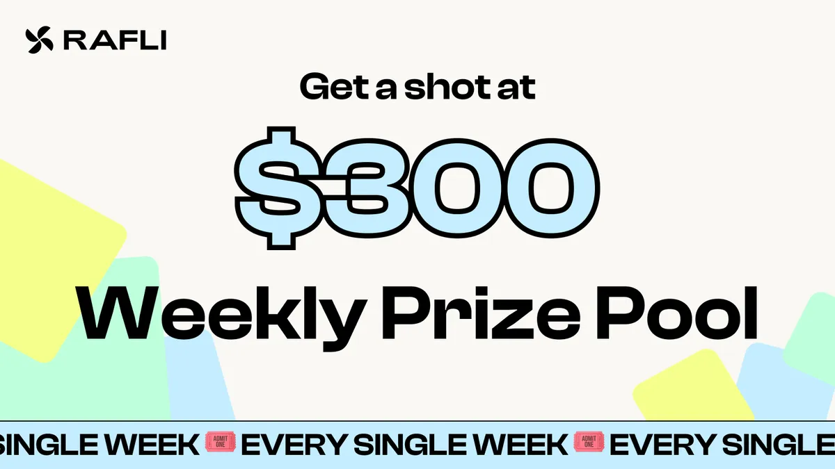 Rafli Weekly Pool - $300 USDC 💰