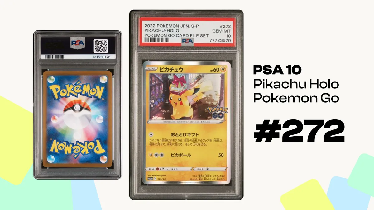 PSA 10 Pikachu Holo Pokemon GO (#272) 💣 — image 1