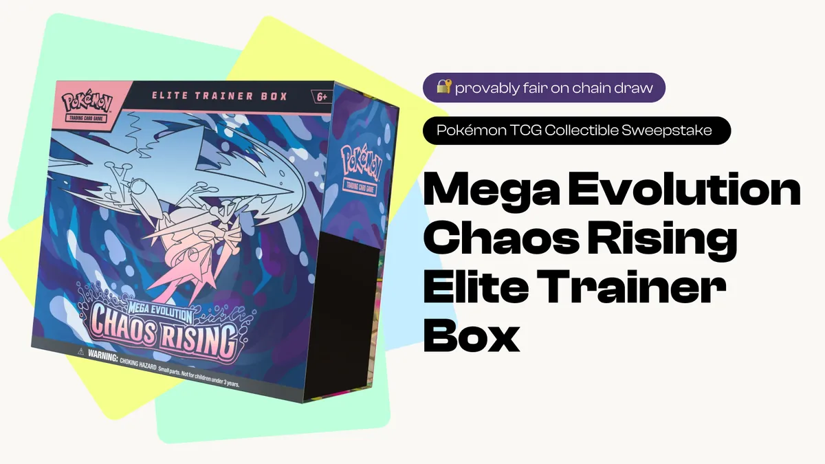 Pokémon TCG: Mega Evolution. Chaos Rising Elite Trainer Box 🔥