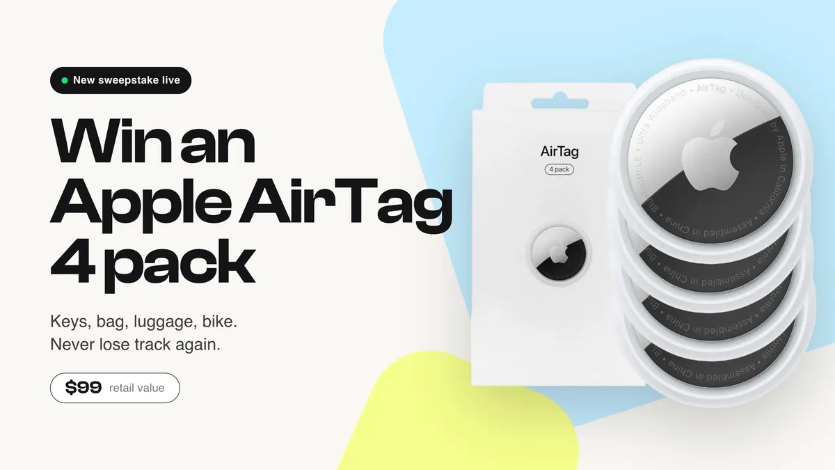 Apple AirTag 4-Pack. Never Lose Anything Again📍 — image 1