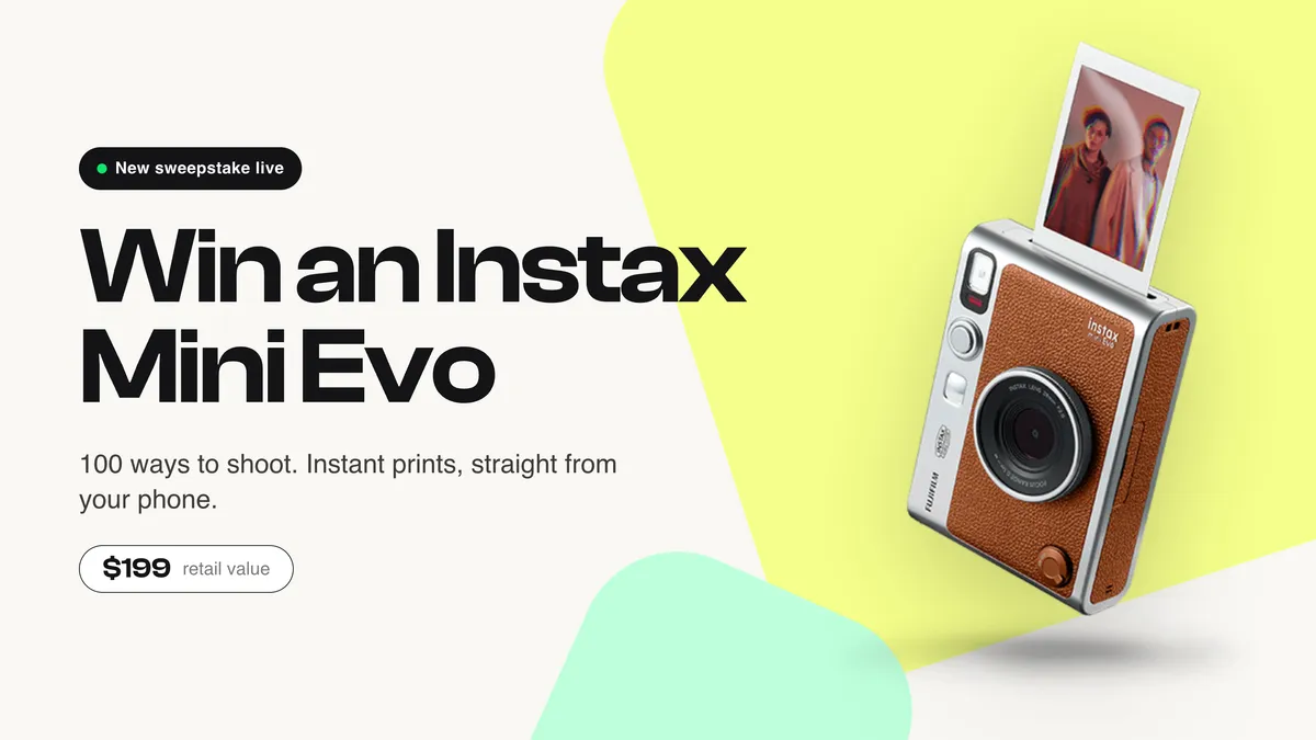 Fujifilm Instax Mini Evo. Instant Camera 📸 — image 1