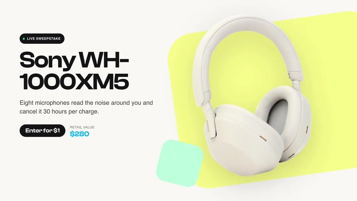 Sony Noise Cancelling Headphones 🎧