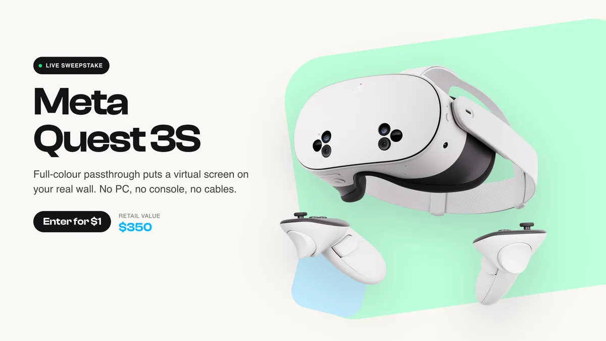 Meta Quest 3S VR Headset 🔥