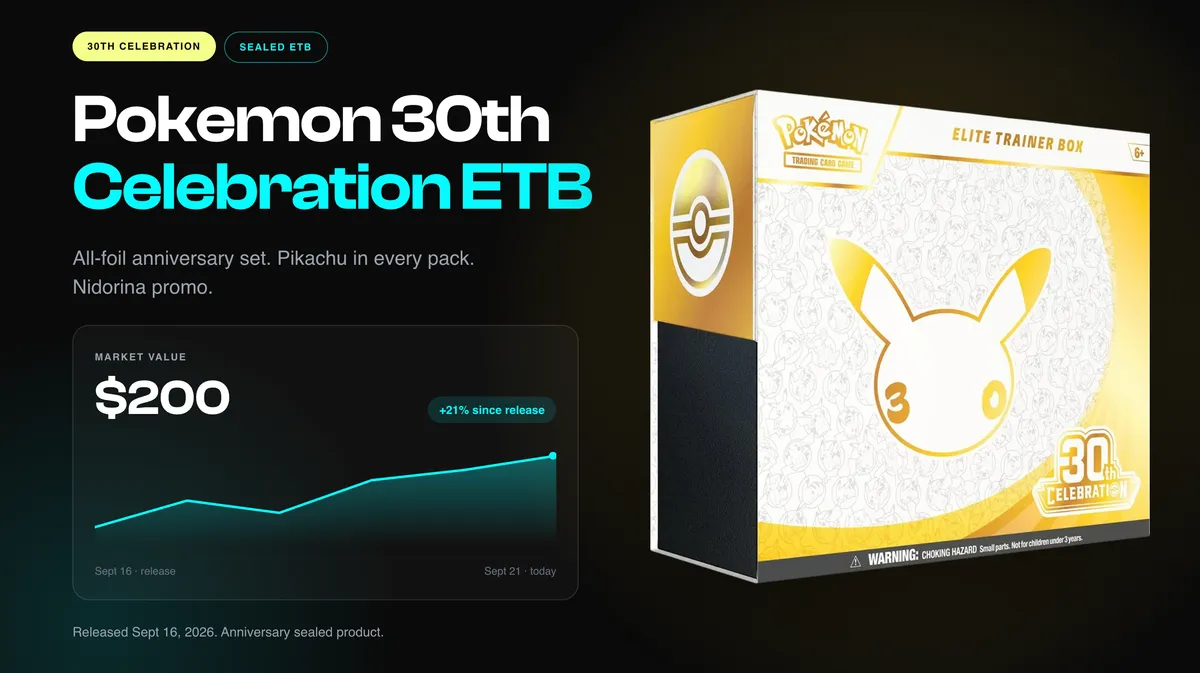 Pokemon 30th Celebration Elite Trainer Box ✨ — image 1